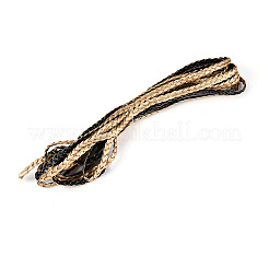 5M 3-Ply PU Leather Braided Cord&nbsp;LC-N006-01A