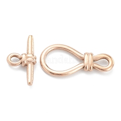 PVD Vacuum Plating 304 Stainless Steel Toggle Clasps&nbsp;STAS-B020-09RG