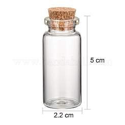 Glass Jar Bead Containers&nbsp;X-CON-Q005