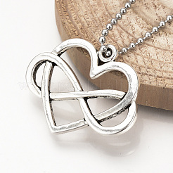Tibetan Style Alloy Pendants&nbsp;X-TIBEP-Q078-39AS-NR