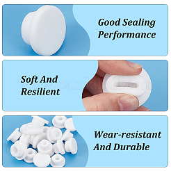 35Pcs 7 Styles Silicone Hole Plugs&nbsp;AJEW-OC0005-66