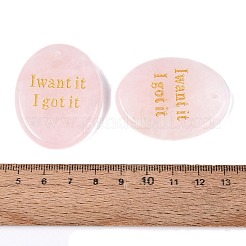 Natural Rose Quartz Pendants&nbsp;G-N365-02A