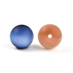 Frosted Resin Beads&nbsp;RESI-N042-16mm-06