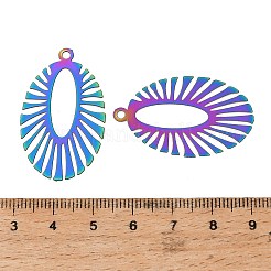 201 Stainless Steel Filigree Pendants&nbsp;SA-CBABBC3-01