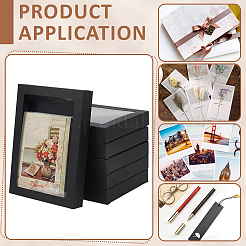 Kraft Paper Greeting Card Storage Box&nbsp;LS-OFST-WH0004-036D