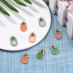 Alloy Enamel Pendants&nbsp;ENAM-CJ0001-58