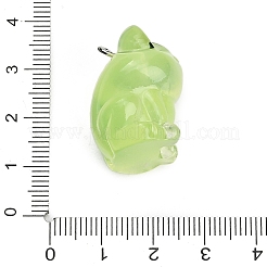 Luminous Resin with Alloy Pendants&nbsp;RE-CBA08CD-04