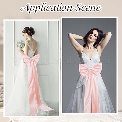 Detachable Polyester Bowknot for Garment Wedding Dress Accessories&nbsp;AJEW-WH20020-205D
