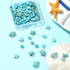 Synthetic Turquoise Beads Set&nbsp;G-FS0005-82