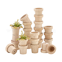 Wood Flower Pot Cover&nbsp;AJEW-PH0007-75A