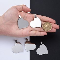 Tarnish Resistant 304 Stainless Steel Pendants&nbsp;STAS-I140-11S