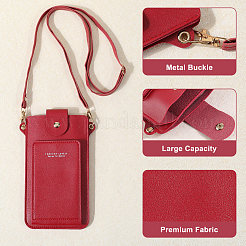 PU Imitation Leather Crossbody Bags&nbsp;AJEW-WH20020-059A