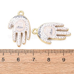 Religion Printed Alloy Pendants&nbsp;AL-CBA7256-24G-03