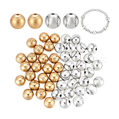 60Pcs 2 Styles Tibetan Style Alloy Beads&nbsp;FIND-PH0029-49