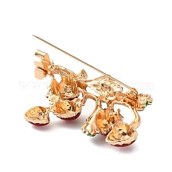 Alloy Enamel Pendant Brooches&nbsp;AL-E001-01A