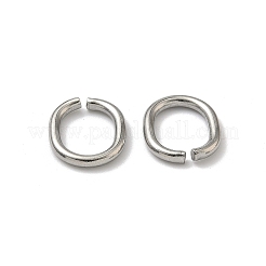 Tarnish Resistant 201 Stainless Steel Open Jump Rings&nbsp;STAS-M008-01