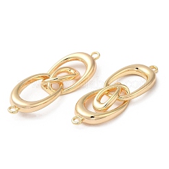 Brass Connector Charms&nbsp;KK-C028-22G