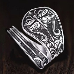 Adjustable Brass Finger Rings for Men&nbsp;PW-WG5A10A-01