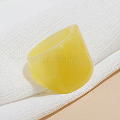 Rectangle Acrylic Finger Rings for Women&nbsp;WGE6404-02