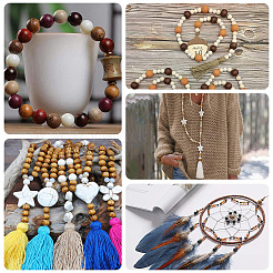Pine Wood Beads&nbsp;WOOD-PA0001-03A