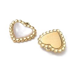 Natural Freshwater Shell Pendants&nbsp;STAS-G397-16G-01