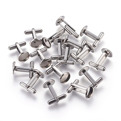 Tarnish Resistant 304 Stainless Steel Cuff Settings&nbsp;X-STAS-P227-28P