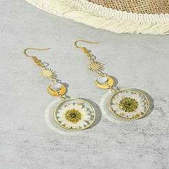 Brass Dangle Earrings&nbsp;EJEW-FS00017