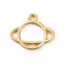 Zinc Alloy Open Back Bezel Pendants&nbsp;PALLOY-E577-09G