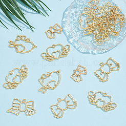 20Pcs 5 Styles Alloy Pendants&nbsp;FIND-SP0006-09