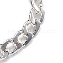 304 Stainless Steel Curb Chain Bracelets&nbsp;BJEW-P064-20S