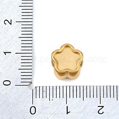 304 Stainless Steel European Beads&nbsp;STAS-F343-01C-G