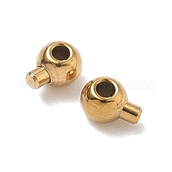 304 Stainless Steel Crimp Beads&nbsp;STAS-G361-02G