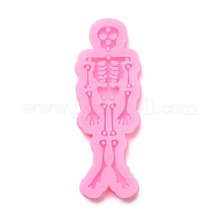 DIY Human Skeleton Split Pendant Silicone Molds&nbsp;DIY-G049-08
