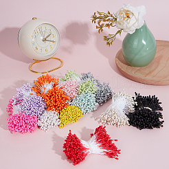 12 Bags 12 Colors Gypsum Flower Core&nbsp;DIY-GF0014-63