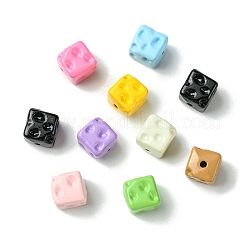 45Pcs 9 Colors Baking Paint Alloy Beads&nbsp;FIND-CJ0003-24