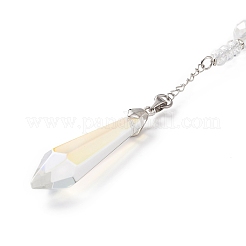 Alloy Moon Pendant Decorations&nbsp;HJEW-JM00790
