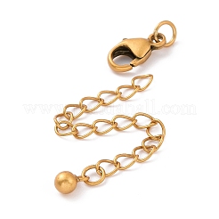925 Sterling Silver Chain Extenders&nbsp;STER-D036-43AG