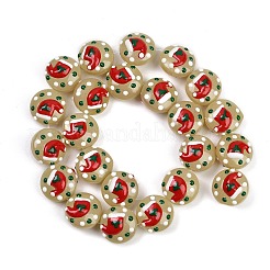 Christmas Handmade Lampwork Enamel Beads&nbsp;LAMP-C020-03
