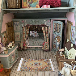 Turkish Style Mini Nylon Carpets&nbsp;AJEW-TA0003-66C