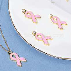 10Pcs Brass Enamel Pendants&nbsp;KK-BBC0020-38