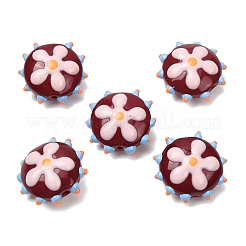 Baking Paint Glass Enamel Beads&nbsp;LAMP-S080-03D