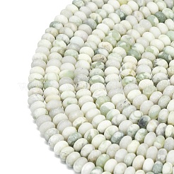 Natural Peace Jade Beads Strands&nbsp;G-P575-A25-6x4mm