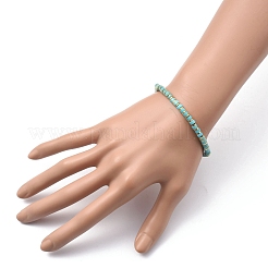 Natural Howlite Stretch Beaded Bracelets&nbsp;BJEW-JB05496-04
