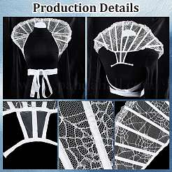 Lace Cape Collar&nbsp;AJEW-WH20091-001B