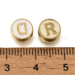 (Defective Closeout Sale: Enamel Yellowing)Alloy Enamel Beads&nbsp;ENAM-XCP0001-44