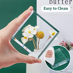 2Pcs Glass Decorative Display Case&nbsp;ODIS-NB0001-50