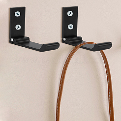 2 Boxes Aluminum Alloy Wall Mounted Folding Hook Hangers&nbsp;AJEW-LP0006-38