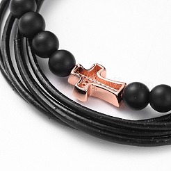 Stackable Bracelets Sets&nbsp;BJEW-JB04783-04