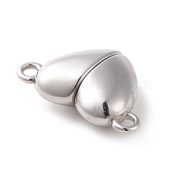 Non-Tarnish 316 Surgical Stainless Steel Magnetic Clasps&nbsp;X-STAS-B029-04