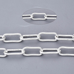 304 Stainless Steel Paperclip Chains&nbsp;CHS-N001-02S